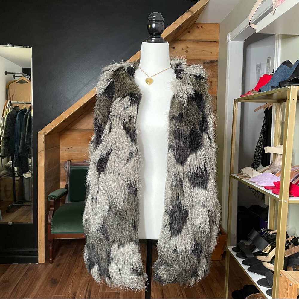 Steve Madden Faux Fur Vest